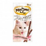 Мнямс лакомые палочки 13,5 см для кошек с индейкой и ягненком 10х5 г