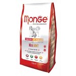 Monge Dog Mini корм для взрослых собак мелких пород 3 кг