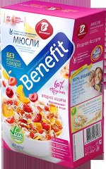 Мюсли BENEFIT Ягодное ассорти