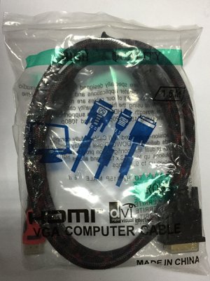 HDMI -DVI. 1,5м