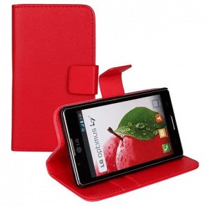 Красный. Чехол книжка 3 Sony Xperia M/ C1905/ Z3 compact