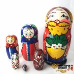 Матрешка &quot;Репка&quot; 6 кукольная