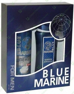 .ПН  Mens  Blue Marine ( гель д/душа 250 мл+ пена для бритья)