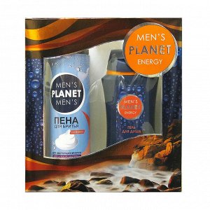 .ПН Mens Planet  ENERGY(Гель д/душа  250 + Пена д/бритья 200)