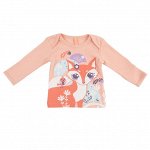 081-001-03 Кофточка для девочки, персиковый