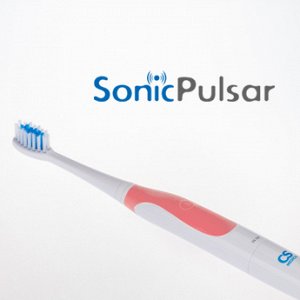 Электрическая звуковая зубная щетка CS Medica SonicPulsar CS-161,розовый