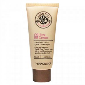 ВВ крем The Face Shop Clean Face Oil-Free Blemish Balm, 35ml