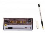 Ручка шариковая MC GOLD черная 0.5мм BMC-01 MunHwa