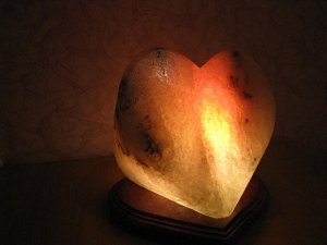Соляной светильник "Сердце" 4-6 кг