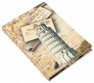 Блокнот City "Pisa" A6,160стр.кл.без рез.
