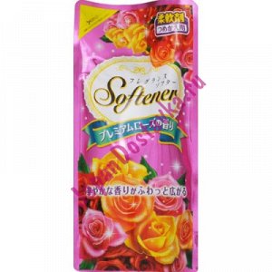 828179 "Nihon Detergent" "Sweet Floral" Кондиционер для белья с нежным ароматом роз 1200мл (м/у) 1/8