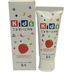 SK Kids Детская зубная паста с ароматом клубники 60г 1/24
