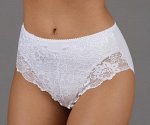 Трусики LadyLux высокая посадка белые