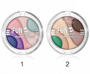 Bell Тени Для Век Многоцветные Colour Fun Multi Eyeshadows Ж Товар Тон 2