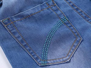 Fist Match Джинсовые шорты на резинке с регулировкой шнурком по поясу. Состав: 100% хлопок