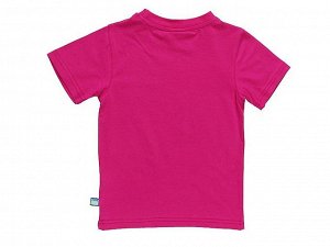 Party Bay Яркая футболка для мальчика. Горловина из эластичной трикотажной резинки контрастного цвета. Футболка украшена ярким принтом. Состав: 95% хлопок 5% эластан