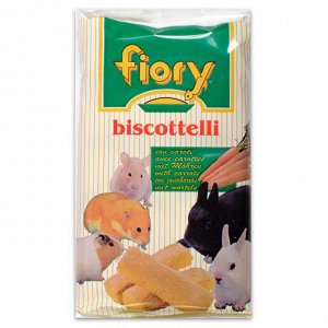 FIORY бисквиты для грызунов Biscottelli с морковью 35 г