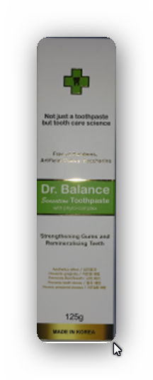 Зубная паста Доктор Баланс Сенсация для больных деснами и нарушенным кислотно-щелочным балансом рта 125гр