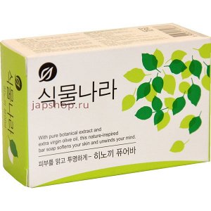 Мыло туалетное LION Korea Shingmulnara Hinoki 100г Кипарис