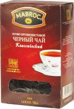 Чай Маброк Особо Крупнолистовой Классический 100г к/к