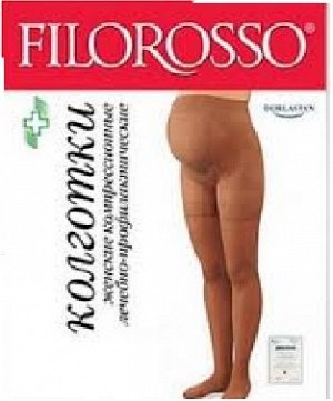 Колготки женские компрессионные лечебно-профилактические «Filorosso» (LUX). Колготки для беременных,
