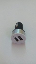 Зарядка в прикуриватель на 2 usb выхода