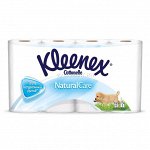 T/бумага Клинекс белая Natural Cottonelle 3сл. 8шт