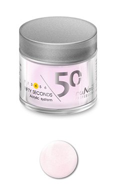 Акриловая пудра Fifty Seconds (Розовая, Pink), 25 г