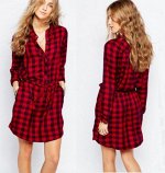 арт. 220 Женское платье КРАСНОЕ