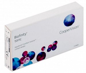 1-мес контактные линзы Biofinity Toric (силикон-гидрогель) (3 линзы)