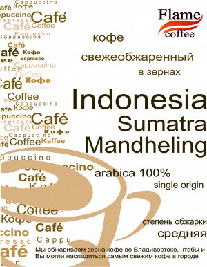 Зерновой кофе Индонезия Суматра Манделин арабика 100%