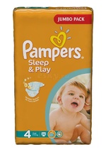 PAMPERS Подгузники Sleep &amp; Play Maxi (7-14 кг) Джамбо Упаковка 68