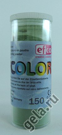 Пудра Пудра для эмалирования Efcolor с фактурной поверхностьюОбъем	10 мл
Состав	полимерный порошок
Цвет	зеленый