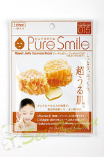 &quot;Pure Smile&quot; Омолаживающая маска для лица с эссенцией маточного молочка пчёл 23мл