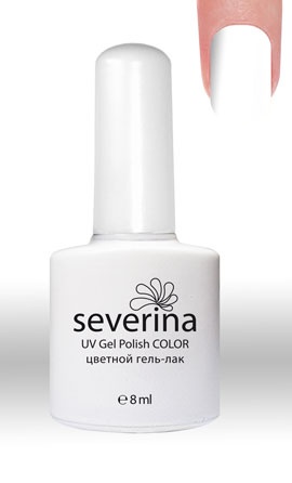 SEVERINA Гель-лак Gel-Polish Color 8мл. GL 1319  белый/6/