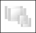 ОБЛОЖКА А4 ПВХ 292*442 ДЛЯ КОНТУРНЫХ КАРТ SFORMAT