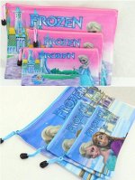 Папка &quot;Фрозен&quot; на молнии большая