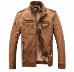 Куртка мужская утепленная, цвет коричневый