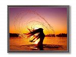 Картина 30*40 Девушка на закате