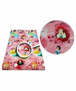 Коврик детский 2000х1450х5 Disney Принцессы 605043