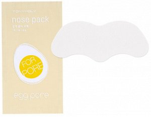 Tony Moly Очищающие полоски для носа EGG PORE  nose pack package