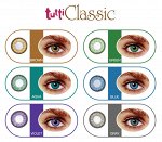 Перекрывающие цветные контактные линзы (Bescon) Tutti Classic Dioptr (2 л)