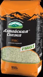 Рис длиннозерный, шлифованный 1 сорт 800 гр