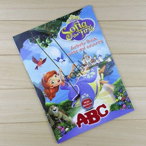 ABC София Книжка с наклейками и раскрасками,26*19см