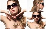 арт. 8 солнцезащитные очки ЧЕРНЫЕ