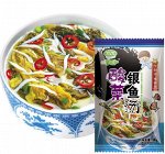 Суп с морепродуктами и маринованными анчоусами быстрого приготовления