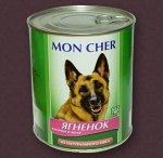 Мон Шер 410гр  д/с ж/б кус. ягненка в желе