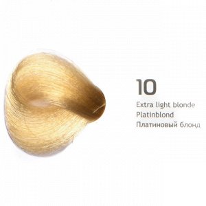 NA 10 платиновый блонд крем-краска для волос с кератином «Non Ammonia» 100мл