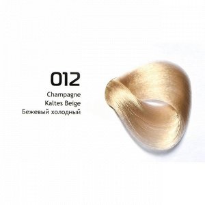 NA 012 бежевый холодный крем-краска для волос с кератином «Non Ammonia» 100мл