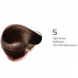 NA 5.0 насыщенный светло-коричневый крем-краска для волос с кератином «Non Ammonia»100мл